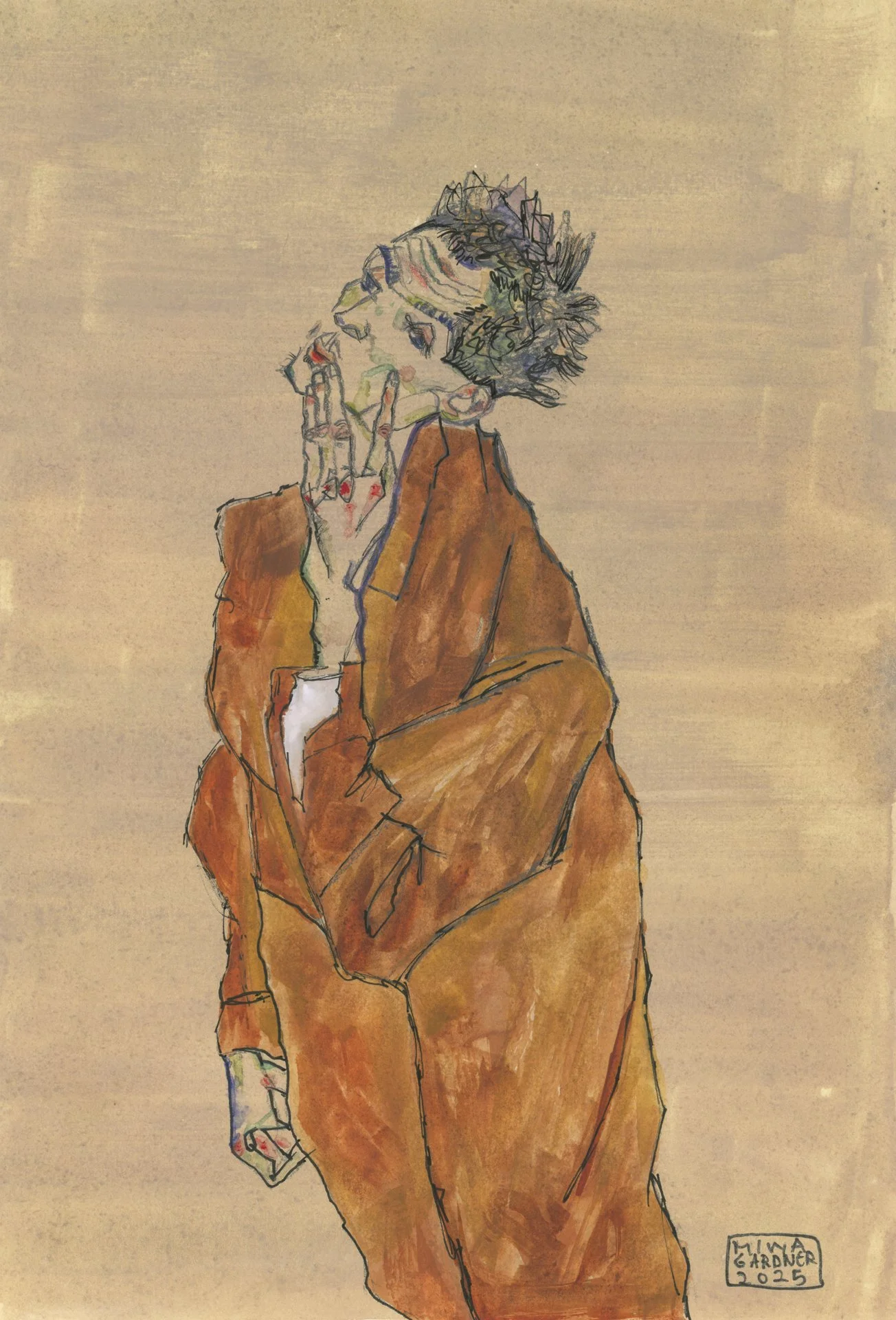 Exploring Egon Schiele's Raw Art and the Influence of His Life
